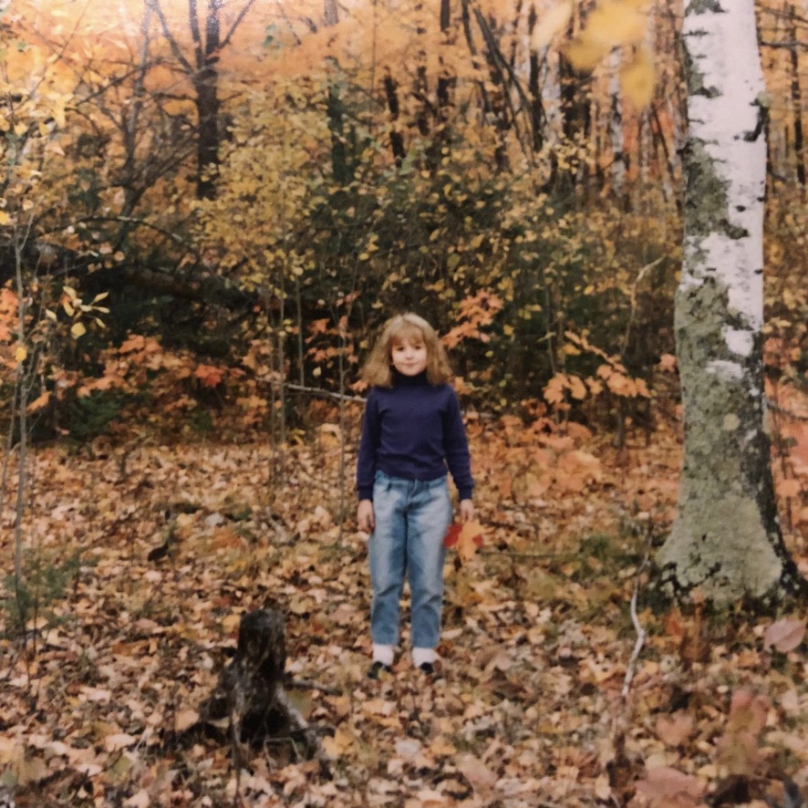 Me as a child, at the Sherburne County Wildlife Refuge, near where I grew up.